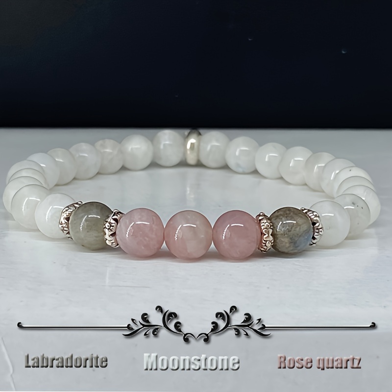 1 peça/pedra da lua, labradori - Coordinates Bracelet avaliação e preço
