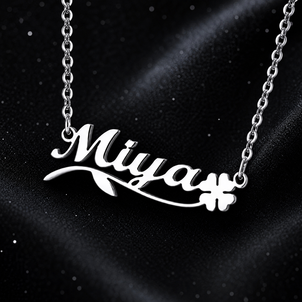 Colar com nome de borboleta pe - Name Necklace Custom avaliação e preço