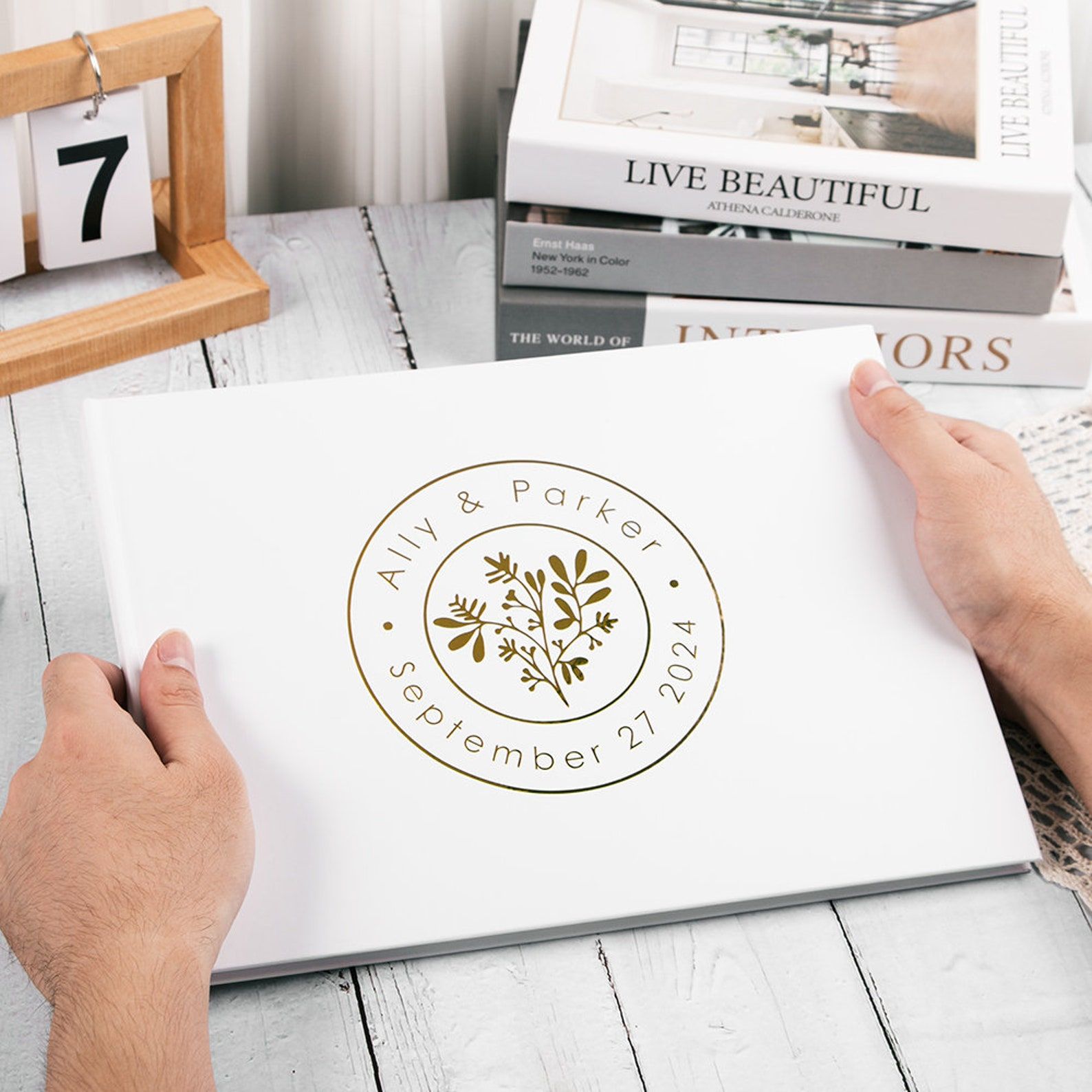 Livro de visitas personalizado - Custom Photo Book avaliação e preço